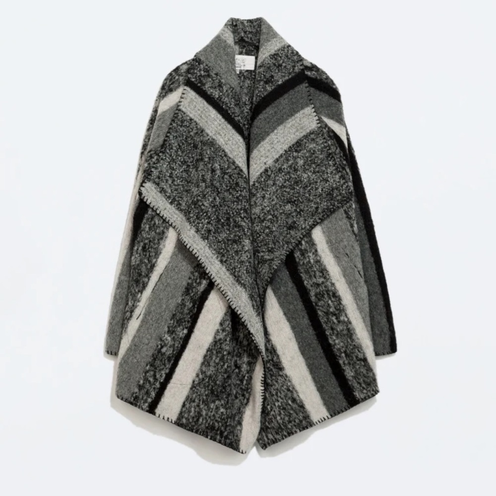 Zara Trafaluc Pancho Overcoat